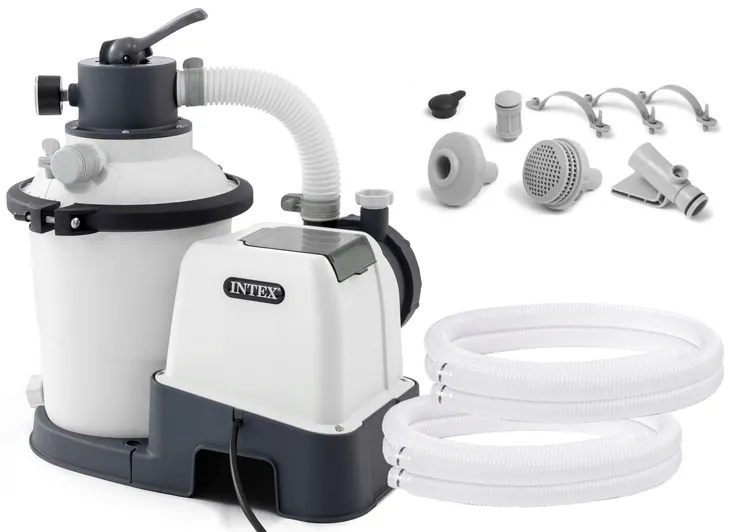 Intex 26642 Pompa piaskowa 3500l/h Programator czasowy Węże Hydroaeration