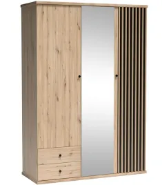 nowoczesna-szafa-z-lustrem-cali-150-x-213-x-60-czarny-dab-artisan-lamele