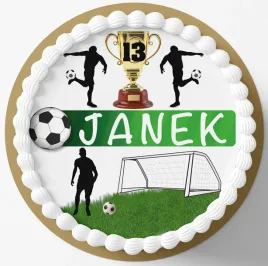 oplatek-waflowy-pilkarz-pilka-noga-sport-hobby-gra-boisko-bramka-20cm