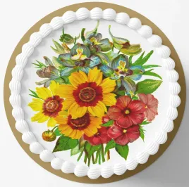 oplatek-waflowy-wiazanka-wiazanki-kwiaty-kwiat-imieniny-urodziny-20cm