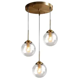 lampa-wiszaca-sufitowa-kula-szklana-mosiadz-zestaw