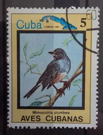 znaczek-fauna-ptaki-cuba-kasowany-r5