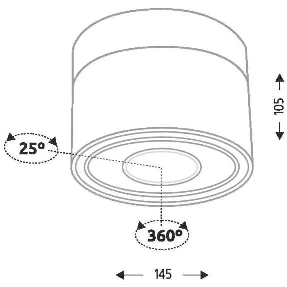 okragly-spot-sufitowy-himi-il-1233-shilo-metalowy-led-10w-3000-4000k-czarny