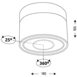 okragly-spot-sufitowy-himi-il-1233-shilo-metalowy-led-10w-3000-4000k-czarny