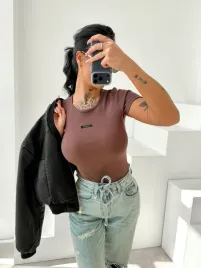 t-shirt-damski-olavoga-movena-brazowy-xs