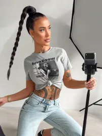 t-shirt-damski-olavoga-idcare-szary-l