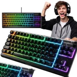 klawiatura-gamingowa-steelseries-apex-3-przewodowa-podswietlana
