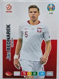2020-panini-euro-jan-bednarek-polska-nr-248-o