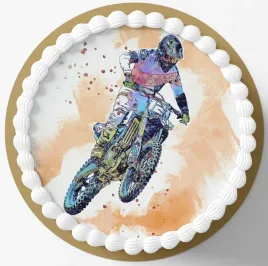 oplatek-waflowy-cross-motocross-motocykl-motocyklista-moto-sport-hobby-20cm