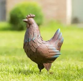 figura-ogrodowa-kura-41-cm-ozdobna-metalowa