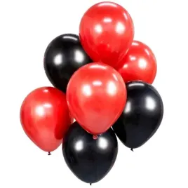 balony-classic-czerwony-czarny-godan-12-7-szt