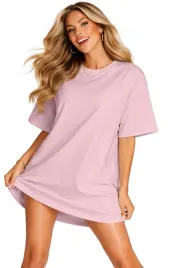 koszulka-damska-oversize-t-shirt-bawelna-luzna-krotka-sukienka-mini-s
