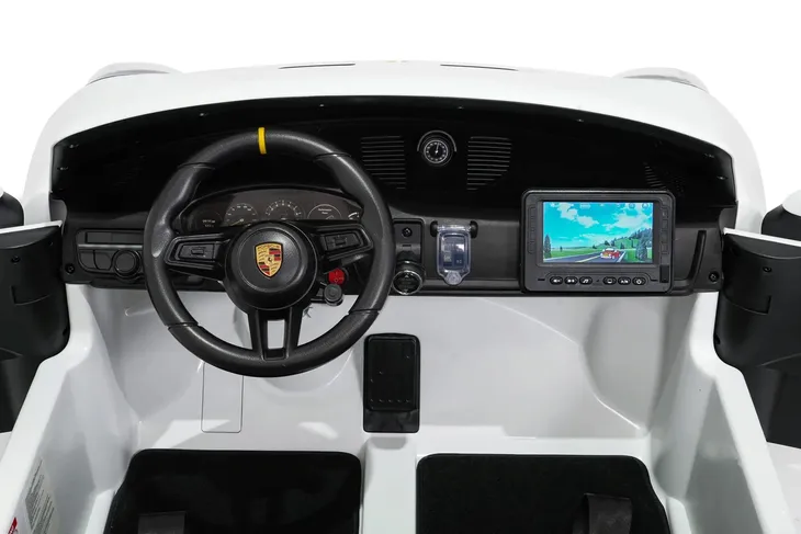 auto-porsche-911-gt3-mp4-bialy-na-akumulator-dla-dzieci-gratisy-pojemnosc-akumulatora-10-ah