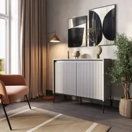 komoda-trend-tr2bic-szerokosc-98-cm-2d-z-oswietleniem-biala-czarny-frezo
