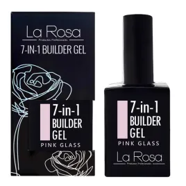 la-rosa-zel-do-paznokci-budujacy-podkladowy-7w1-pink-glass-uv-led-15-ml