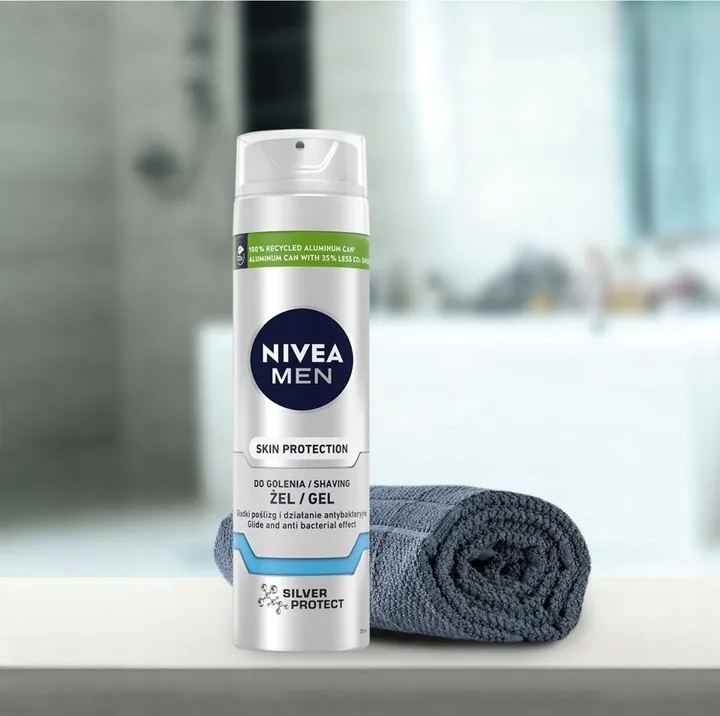 nivea-men-zel-do-golenia-silver-protect-200-ml-stan-nowy