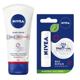 nivea-zestaw-regenerujacy-krem-do-rak-3w1-pomadka