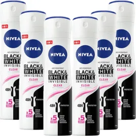 nivea-woman-dezodorant-invisible-spray-6x150ml