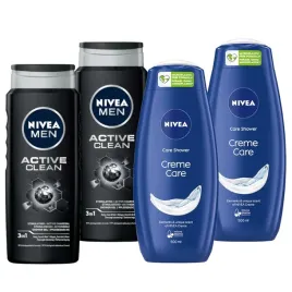 nivea-zel-pod-prysznic-meski-damski-zestaw-4x500ml