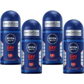4-x-nivea-men-dry-impact-antyperspirant-roll-on-50ml