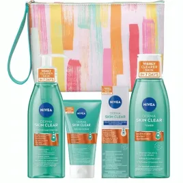 nivea-zestaw-oczyszczajacy-do-twarzy-derma-clear-kosmetyczka