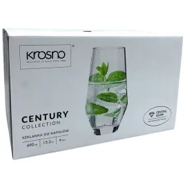 krosno-century-szklanka-do-napojow-490ml-6-sztuk