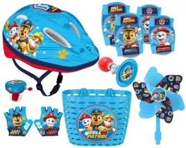 psi-patrol-kask-rekawiczki-koszyk-trabka-ochraniacze-dzwonek-wiatrak-zestaw