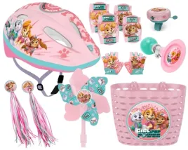 psi-patrol-kask-rekawiczki-koszyk-traba-ochraniacze-dzwonek-wiatrak-wstazki