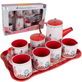 serwis-do-herbaty-kawy-dla-dzieci-czajnik-filizanki-taca-13-elem-metalowy