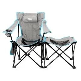 platinet-camping-set-of-2-3-in1-folding-table-footrest-chair-lounger