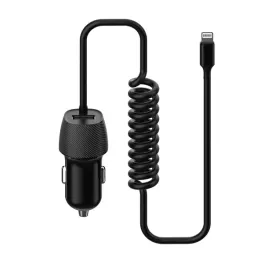 platinet-car-charger-ladowarka-samochodowa-spiral-15w-3-4a-usb-a-lightnin