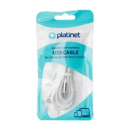 platinet-cable-kabel-usb-c-to-usb-c-60w-3a-led-1m-white-45889
