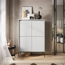 komoda-trend-tr3bic-szerokosc-98-cm-4d-z-oswietleniem-biala-czarny-frezow