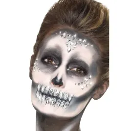 make-up-party-krysztalki-na-twarz-czaszka-bialy-smiffys-100-szt