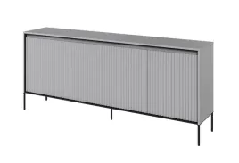 komoda-trend-tr4sc-szerokosc-193-cm-komoda-4d-z-oswietleniem-szary-czarny