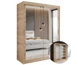szafa-auroria-205-150-cm-dab-sonoma-z-lustrem-p-uchwyt-zwykly-do-pokoju