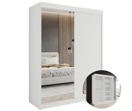 szafa-auroria-205-160-cm-biala-z-lustrem-z-polkami-do-sypialni
