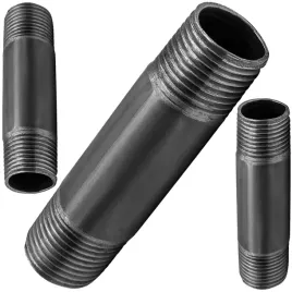 krociec-sztucer-rura-stalowa-czarna-2-gwinty-o-1-cal-dn25-dlugosc-350mm