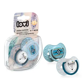 lovi-smoczek-3-6m-2szt-indian-summer-boy