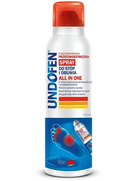 Undofen Antygrzybiczy Spray do Stóp i Obuwia 150ml