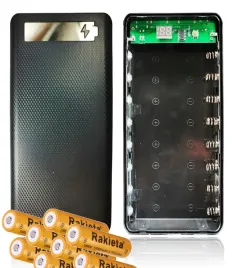 powerbank-obudowana-latarka-zestaw-8szt-ogniwa-18650-96-000-mah