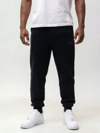 spodnie-dresowe-meskie-bawelniane-czarne-wiazane-jigga-wear-haft-korona-xl
