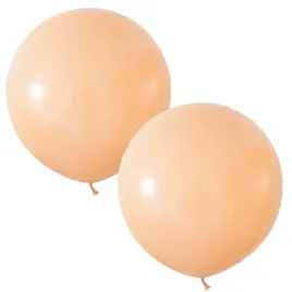balony-beauty-and-charm-makaronowe-lososiowy-godan-24-2-szt