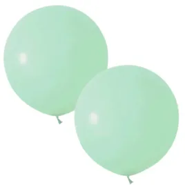 balony-beauty-and-charm-makaronowe-zielony-godan-24-2-szt