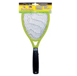 rakieta-na-komary-elektryczna-lapka-owady-san7073-zielono-czarna