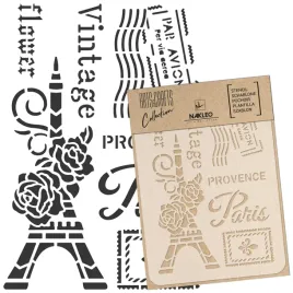 szablon-malarski-scrapbooking-craft-pocztowka-z-paryza-a4-21x30cm