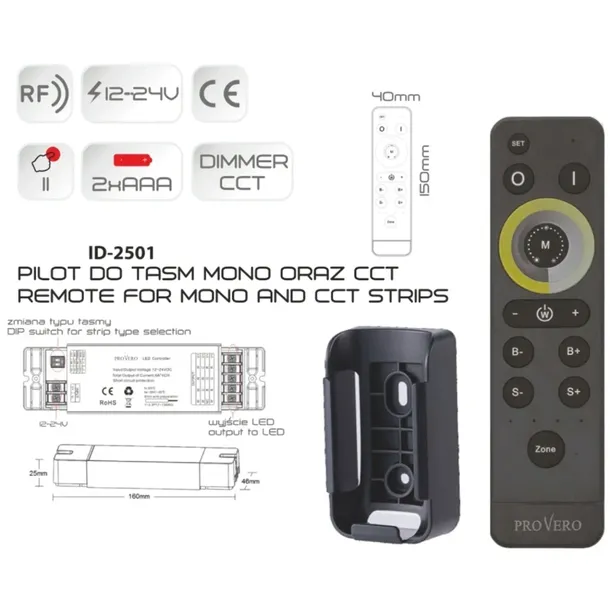pilot-do-tasm-led-mono-cct-dim-4-strefy-marka-provero