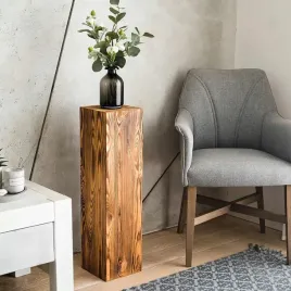 rustykalna-kolumna-dekoracyjna-drewniany-stojak-na-kwiaty-ozdoby-75x20-cm