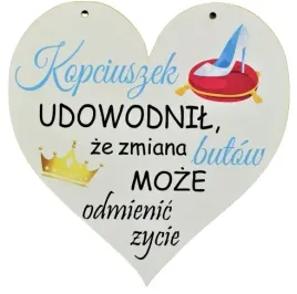 zawieszka-tabliczka-serce-nadruk-kopciuszek