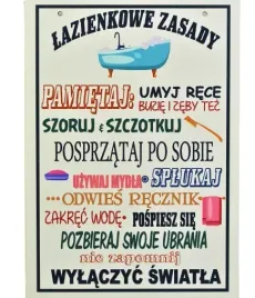 tabliczka-motywacyjna-zawieszka-nadruk-lazienkowe-zasady